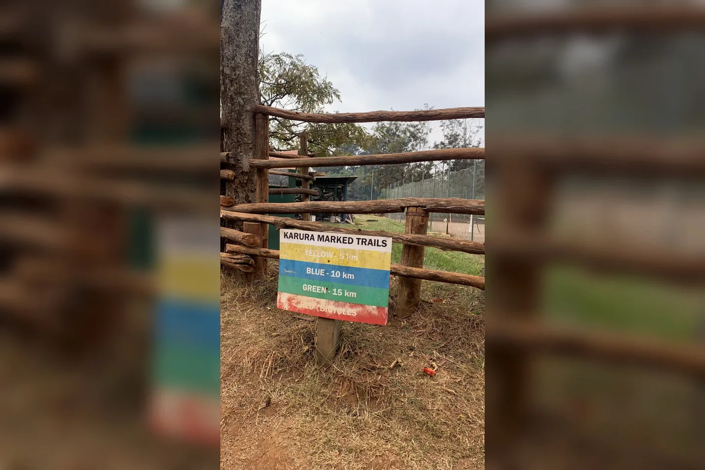 Commons identifies marked Karura trails; it is wayfinding context, not a current turn instruction.